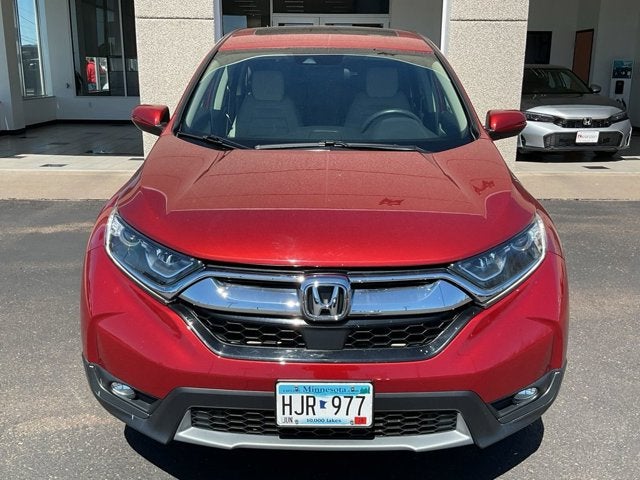 Used 2019 Honda CR-V EX with VIN 2HKRW2H55KH642463 for sale in Duluth, Minnesota