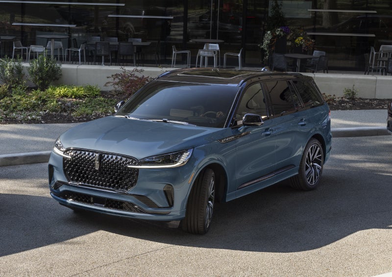 A 2026 Lincoln Black Label™ Aviator® SUV is shown with the available Special Edition Package. | Krenzen Lincoln in Duluth MN